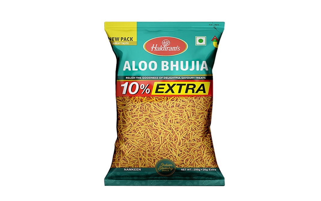 Haldiram's Aloo Bhujia    Pack  220 grams